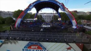 Обстановка у Белого дома: Трамп празднует 80-летие с UFC на Южной лужайке  На территории резиденции