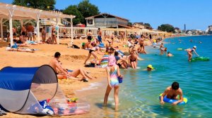 #КРЫМ Феодосия Вода + 21°C  Курортный Сезон в разгаре Показываю Пляжи  Лето 2026 #крымский #каляныч
