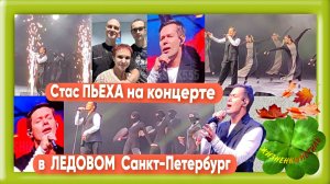 СТАС ПЬЕХА НА КОНЦЕРТЕ В ЛЕДОВОМ САНКТ-ПЕТЕРБУРГ