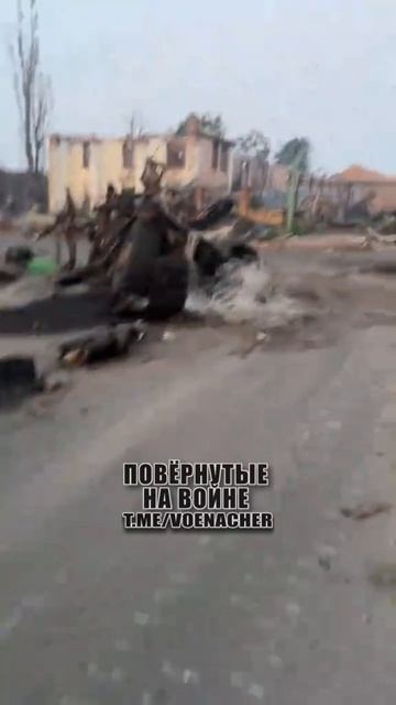 Кадры со стороны врага.  Обстановка в Алексеево-Дружковке.