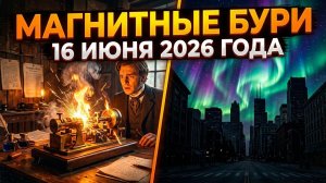 Повторение великой катастрофы: Магнитные бури 16 Июня 2026 года и уроки истории