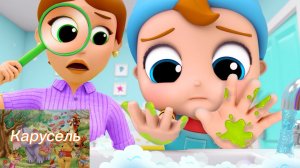 Моем Ручки 🧽 Песенка о Чистоте | Развивающие Мультики Для Детей | Little Angel Русский