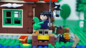 ПОБЕГ ИЗ ТЮРЬМЫ LEGO! 👮♂️ туннель под камерой