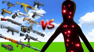 Этот Пистолет TaCZ Уничтожает гиганта с  Лазерами в Minecraft!
