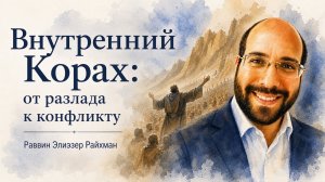 Внутренний Корах: от разлада к конфликту