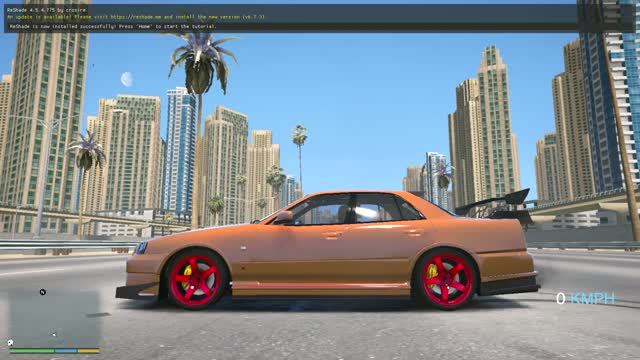 Nissan Skyline GT Sedan ER34 370км в час одна из самых быстрый из скайликов в гта 5