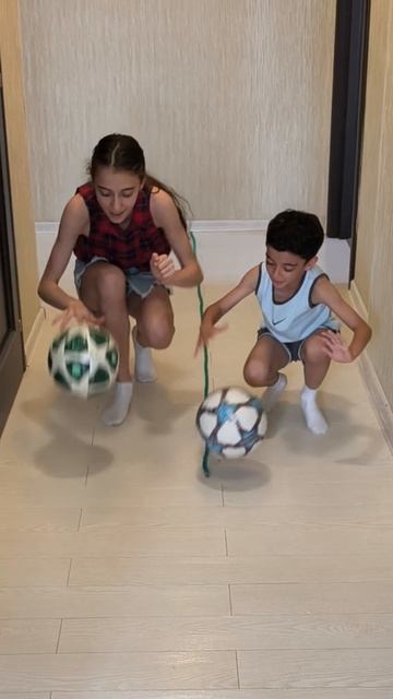 Гимнастка vs Футболист | Раунд 3/6 💪🤸♀️-⚽=🏆