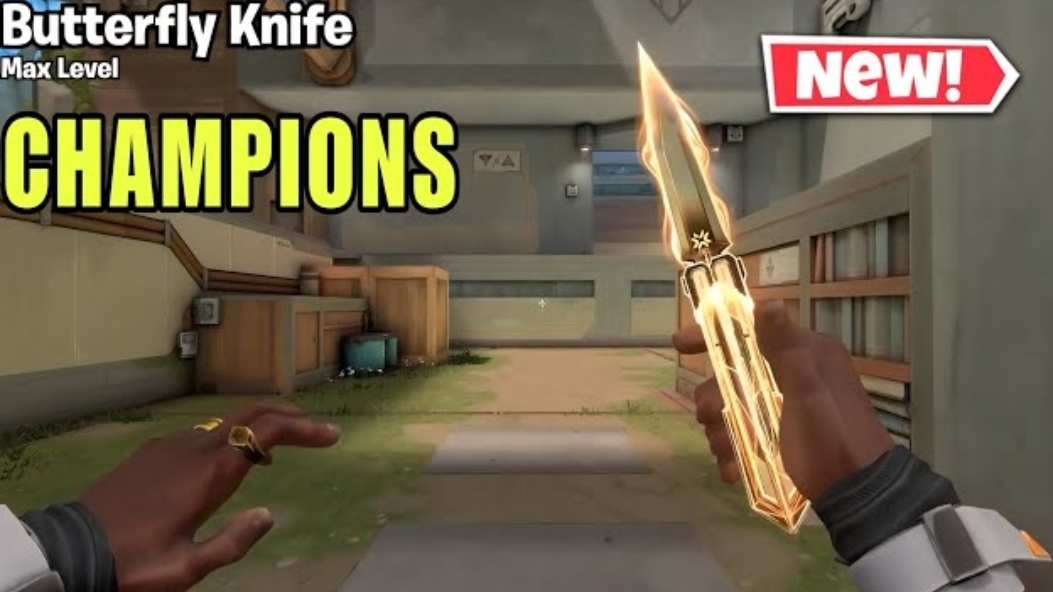 VALORANT CHAMPIONS 2025 Butterfly Knife in Game Showcase & Animations смотреть онлайн