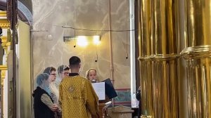 14.06.26 Фрагменты Божественной литургии в Неделю 2-ю по Пятидесятнице