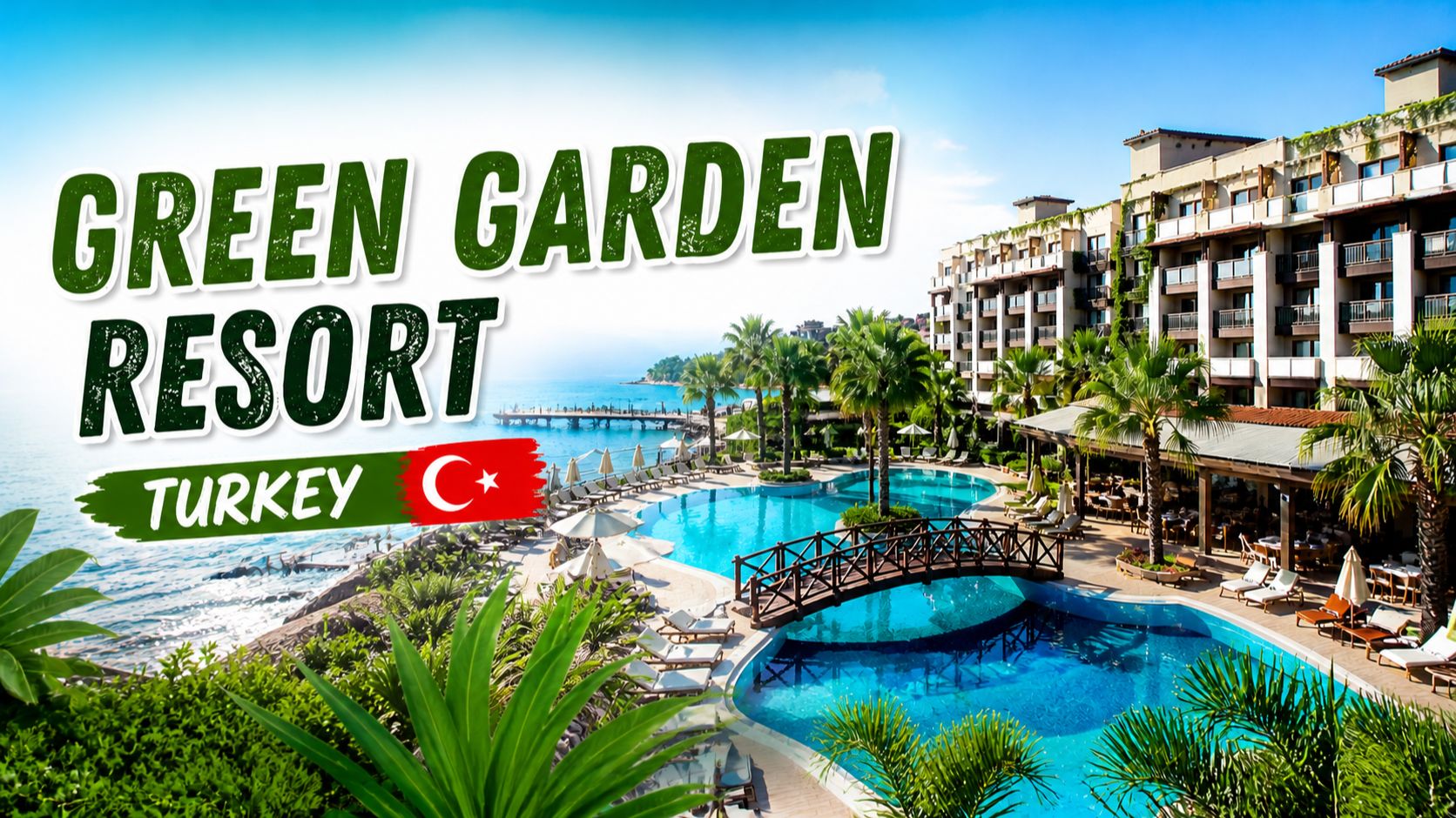 Обзор отеля Green Garden Resort & SPA Hotel Turkey Alanya