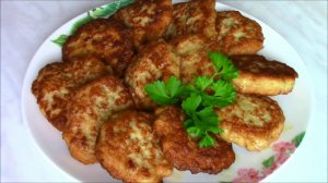 Улетные котлеты из фарша с манкой  - только поставила на стол, а их уже нет!