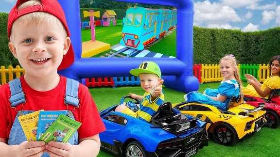 Машинки Адама и Оливера 🚗 Игры и Истории для Детей
