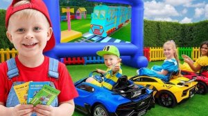 Машинки Адама и Оливера 🚗 Игры и Истории для Детей