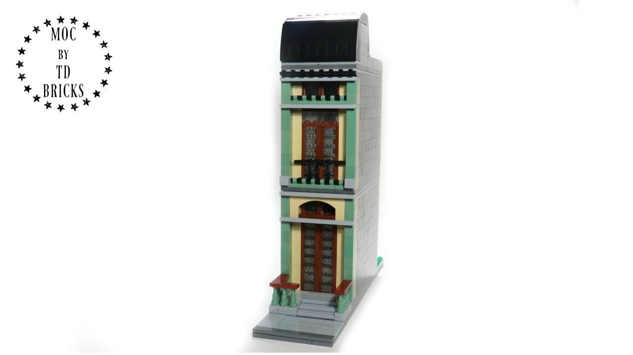 Модульный MOC LEGO в итальянском стиле⎪ Совместимость с модулями смотреть онлайн