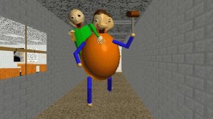 БАЛДИ ВЕРХОМ НА БУЛЛИ! прохождение Bully helps baldi