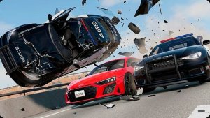 Автомобили против эпичных полицейских погонь — Уходя от полиции ▶️ BeamNG Drive
