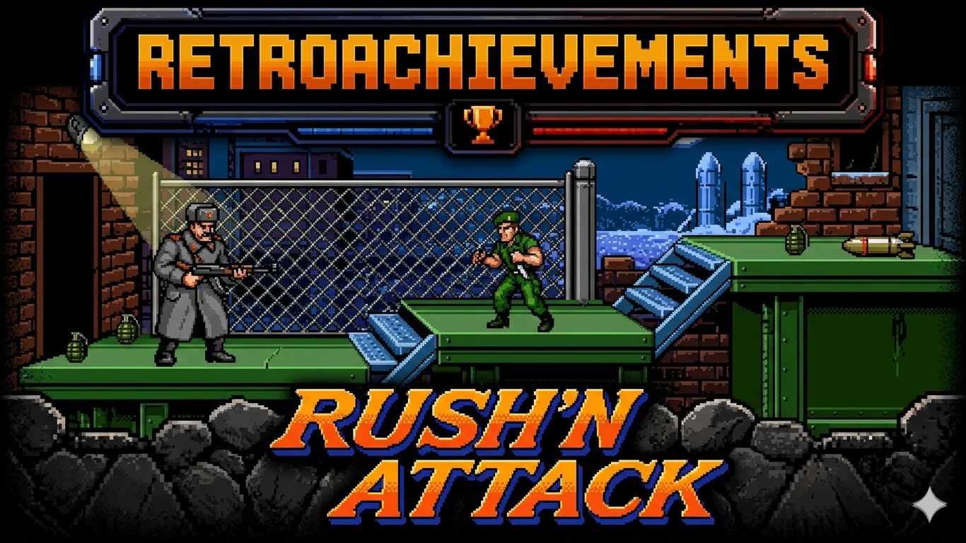[2] Rush'n Attack 1987 | (Achievements) смотреть онлайн