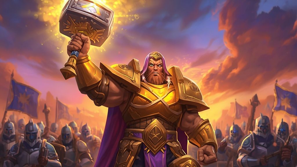 👑 РЕКРУТ ПАЛАДИН ВОЗВРАЩАЕТСЯ! ЛУЧШАЯ КОЛОДА ДЛЯ КЛАССИЧЕСКОГО ЛАДДЕРА Hearthstone