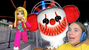 ПОБЕГ ИЗ ПАРКА РАЗВЛЕЧЕНИЙ в ROBLOX!