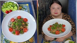 Фунчоза с куриной грудкой и овощами 🍜  Готовим вместе 👩🍳  Мукбанг 🤗