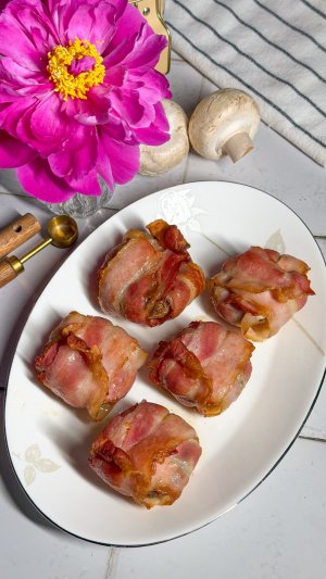 Шампиньоны в беконе 🍄🟫🥓