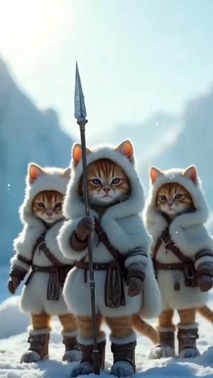 🐱🔥 Котики и киски каменного века 😹