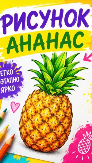Рисунок. Ананас