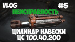 Гидроцилиндр ЦС 100.40.200 подъема навески. Разборка. Ремонт гидроцилиндров #5 2026