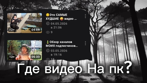🐬Почему Я НЕ СНИМАЮ видео НА КОМПЬЮТЕРЕ?🪼 смотреть онлайн
