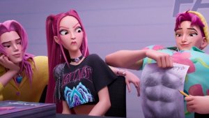 Кей-поп охотницы на демонов на русском встреча с фанатами K-Pop Demon Hunters Huntrix Saja Boys