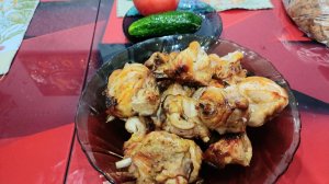 Ещё подарок /шашлыки /как живут в русской деревне...