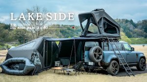 FRENCHIE OUTDOOR - Lakeside Camp to Spend with Your Dog and Family in a New Tent