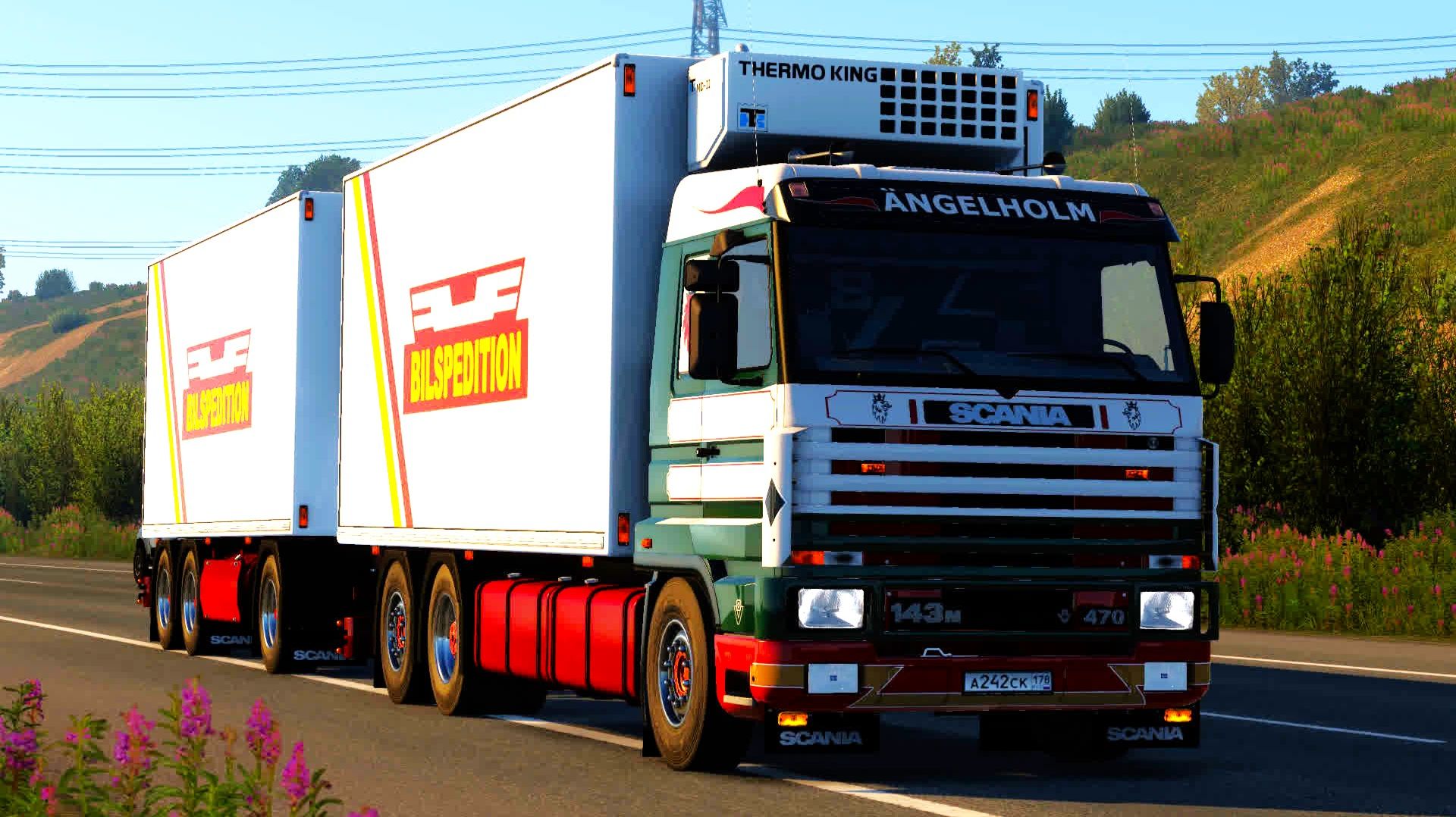 689 / ETS2 1.58 / Scania 3 Series / Донецк - Жешув / С попутчиками)))