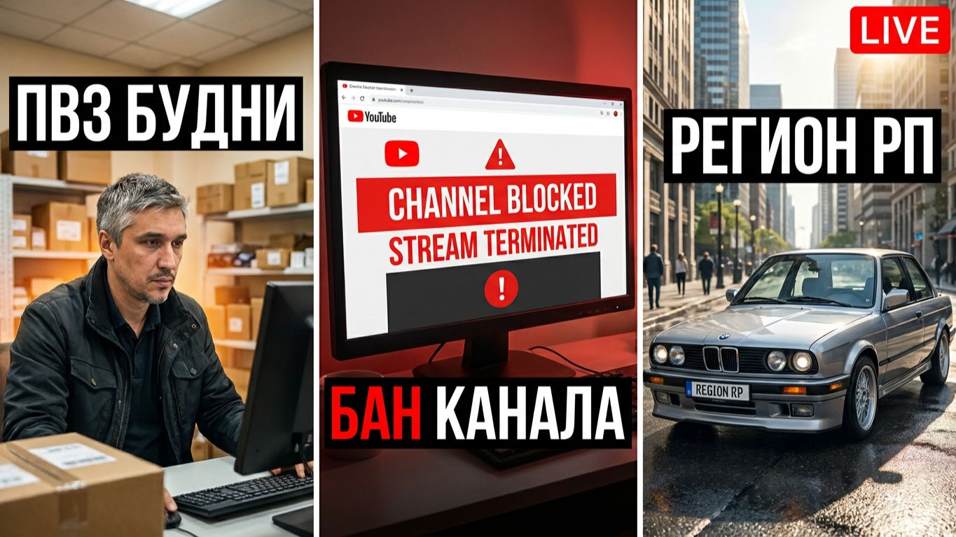 ЖЕСТЬ В ПВЗ: Блокировка канала и первый заход в Регион РП! 🚀