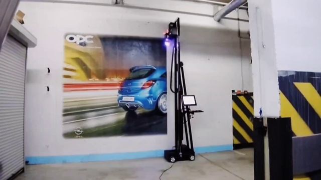 Opel Corsa D Opc Logo Print On Wall.mp4