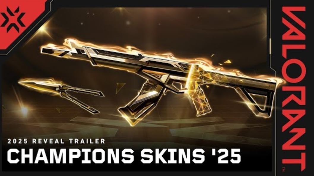 GO FOR GOLD // Champions 2025 Skin Reveal Trailer - VALORANT