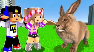 ЧЕРЕМША ЕСТ НЕ СПЕША в МАЙНКРАФТ ! НУБ и ПРО ДЕВУШКА ВИДЕО ТРОЛЛИНГ MINECRAFT ЕВГЕНБРО