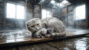 Он спас кошку-мать и её котят… Но никто не ожидал такого финала. История о любви. Мультики для детей