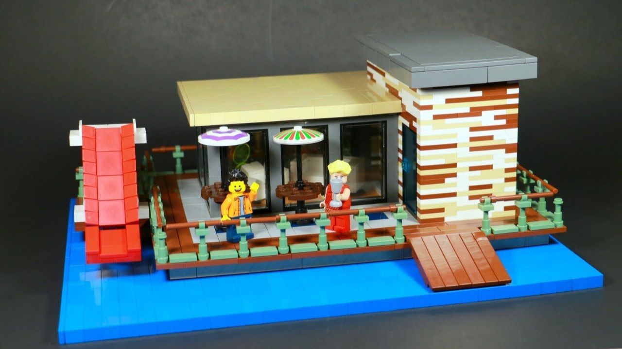 Лодочный домик для вечеринок LEGO LEGO MOC