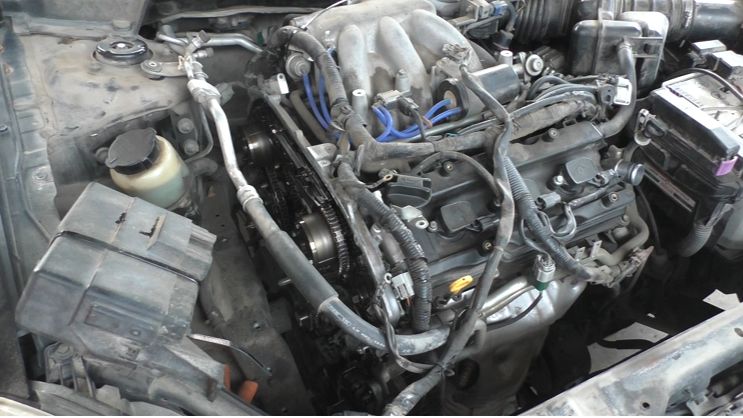 Замена прокладок маслоканалов пистолетов на Nissan Teana J31 Ниссан Теана 2,3 2008 3часть смотреть онлайн