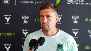 Комментарии Андрея Гацко после матча «Динамо Махачкала»-U16 – «Краснодар»-U15-Юг