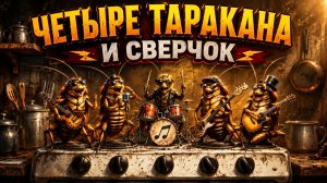 Четыре таракана и сверчок (Ai cover) - Музыкальный Мини-Клип