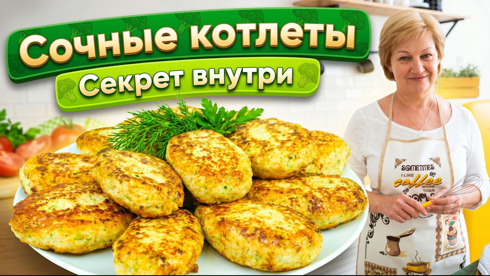 Добавьте брокколи в куриные котлеты — результат вас удивит!