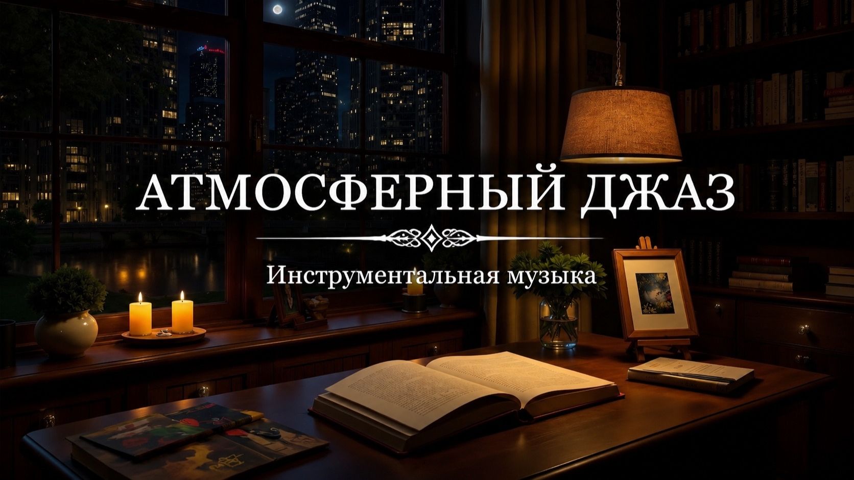 Атмосферный джаз для отдыха и сна — расслабляющая инструментальная музыка