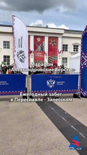 Разметка трассы дорожными конусами | Спортивный марафон «Александровские версты»  #спорт #бег #2026