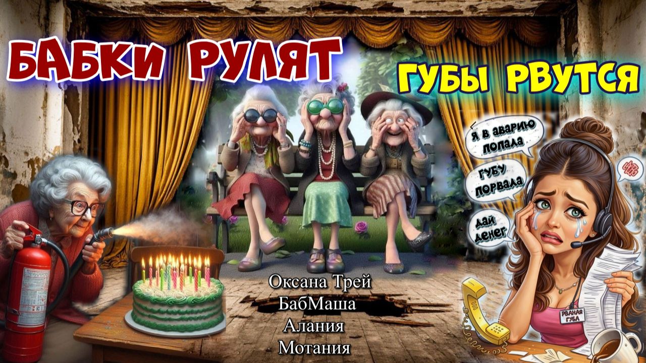🔥😂 БАБКИ РУЛЯТ  &  ГУБЫ РВУТСЯ