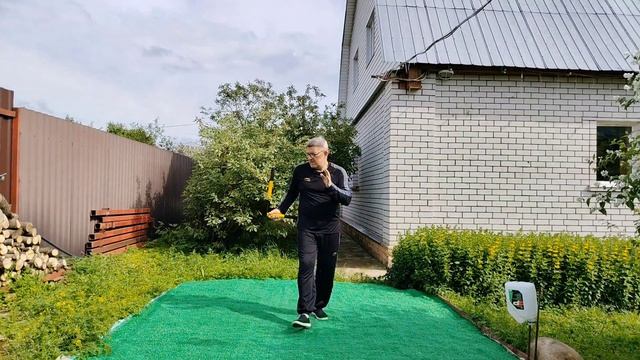Нунчаку. Свободная разминка. Вариант-3