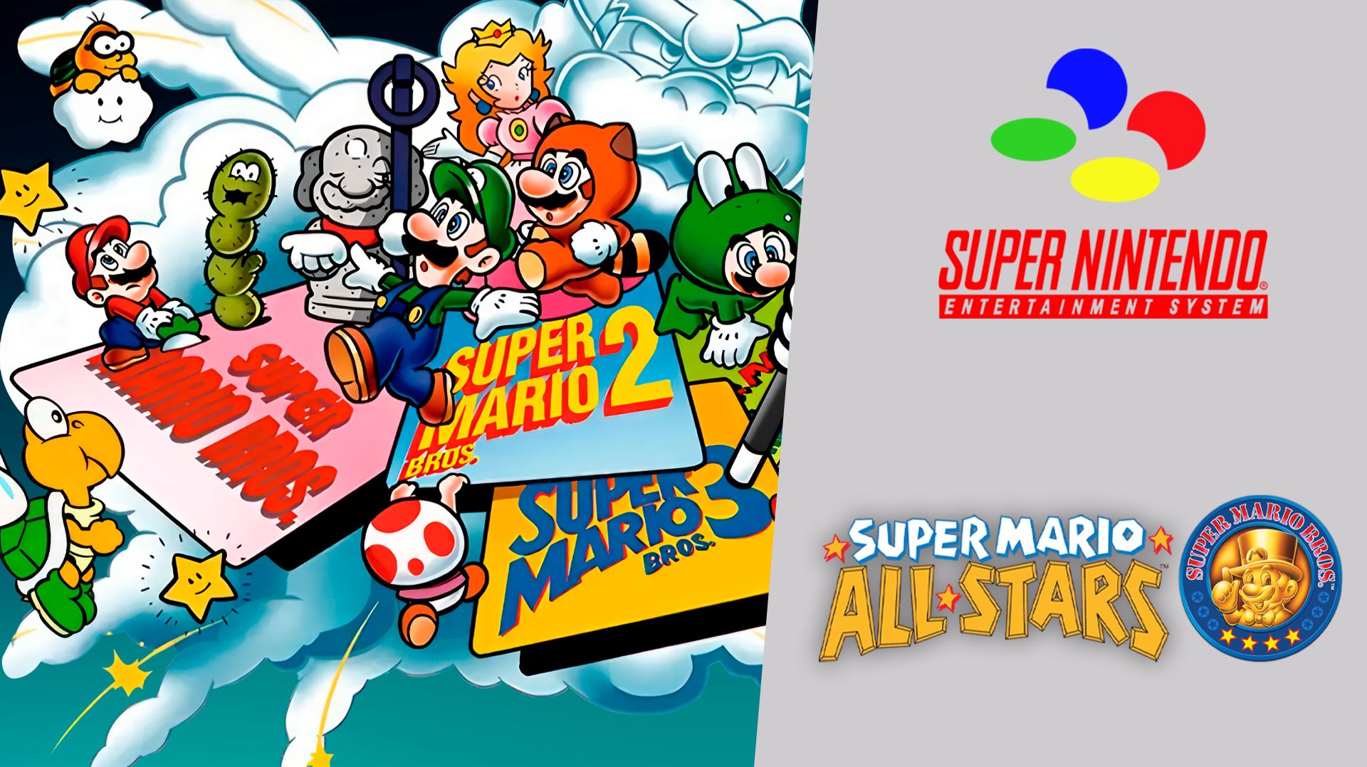Super Mario All-Stars Super Mario Bros (SNES) смотреть онлайн