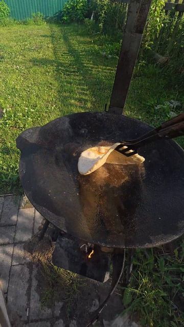 Жареный судак с лепешками!!!