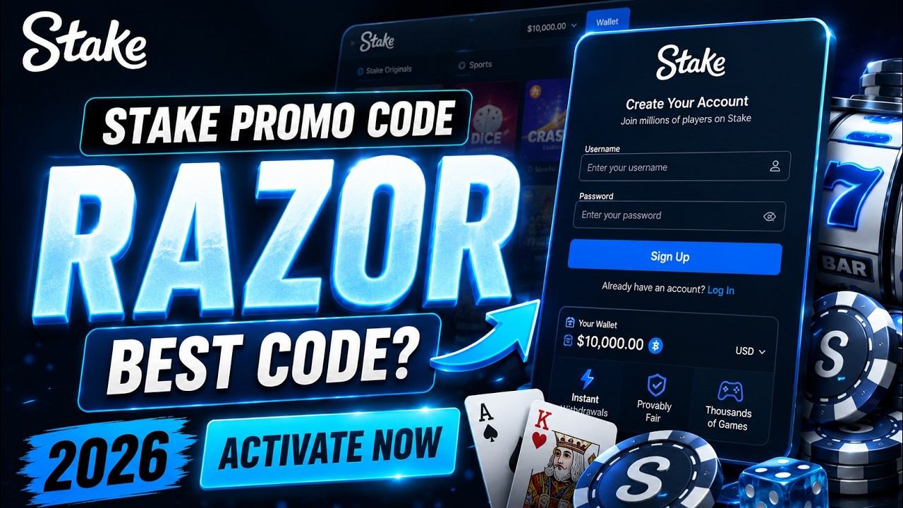 Stake Promo Code “RAZOR” – Why This Is the Best Stake Referral Code and How to Activate It in 2026 смотреть онлайн